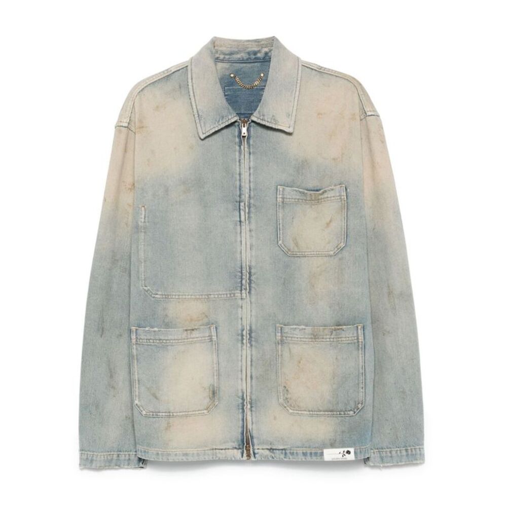 Golden Goose Men Denim Cotton Jacket